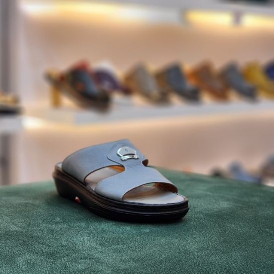 صورة حذاء تميمي جلد طبيعي مديل ت27